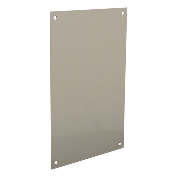 Back Panel, 21 in. H x 9 in. W, Carbon Steel